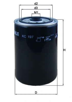 KC197 Mahle Original