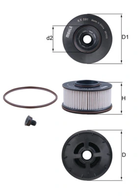 KX591D Mahle Original