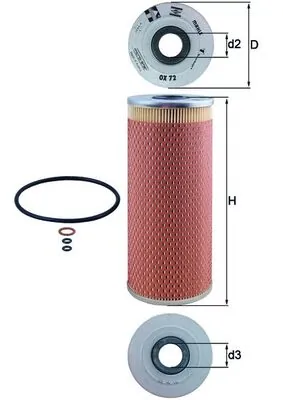 OX72D Mahle Original