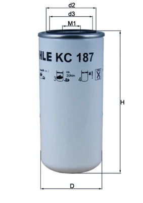 KC187 Mahle Original
