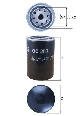 OC257 Mahle Original