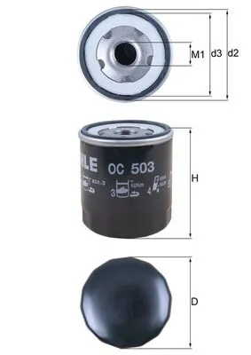 OC503 Mahle Original