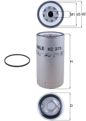 KC375D Mahle Original
