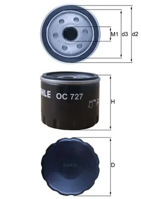 OC727 Mahle Original