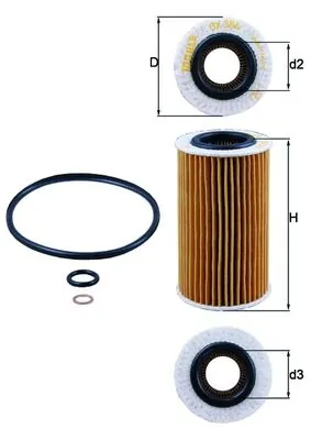 OX384D Mahle Original