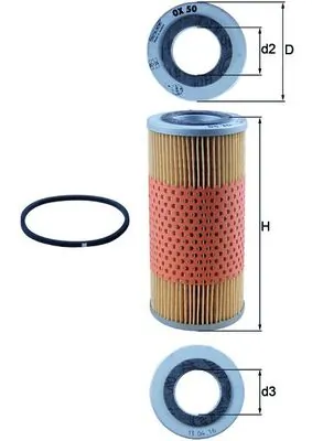 OX50D Mahle Original