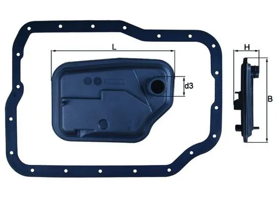 Comprar Filtro de transmisión automática Ford Fiesta VI CB1 a bajo precio