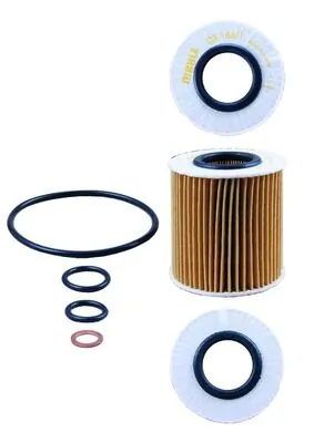 OX1661D Mahle Original Filtro aceite
