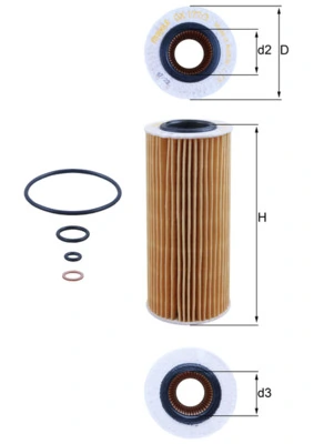 OX1773D Mahle Original