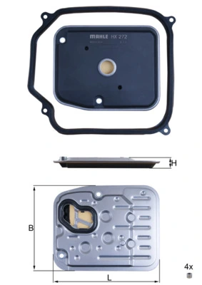 Comprar Filtro caja de cambios automática 80  8C5