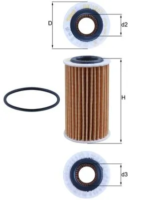 OX1267D Mahle Original