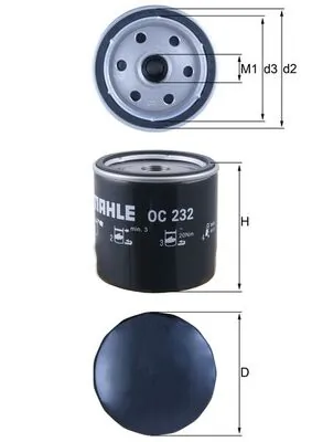 OC232 Mahle Original