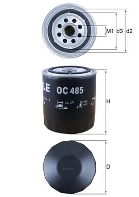 OC485 Mahle Original