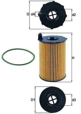 OX420D Mahle Original