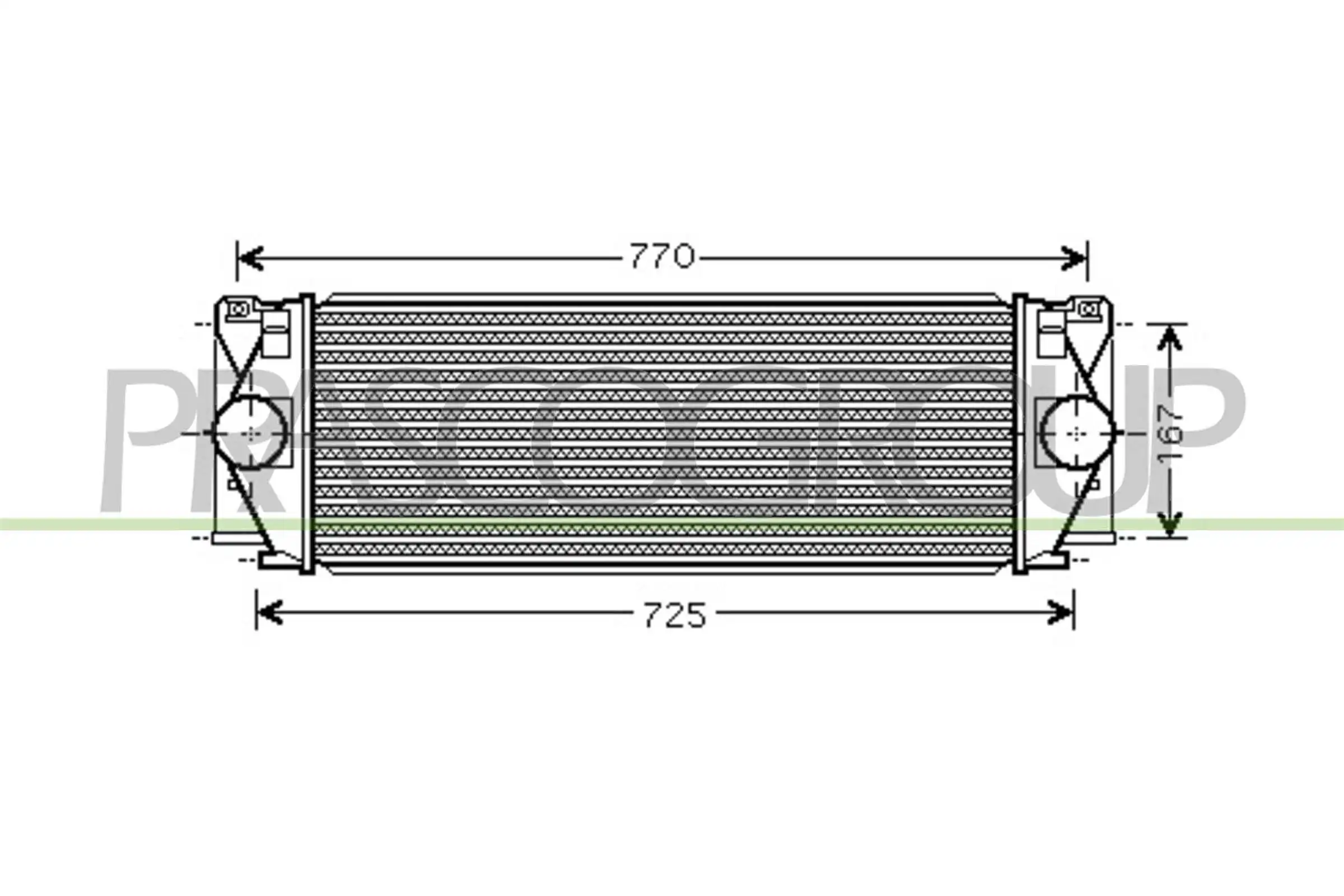 Radiador de aire de admisión Volkswagen Crafter 30-35 bus (2E, 2EE, 2EK) (2006 - 2016) precio, desde 120,96 EUR