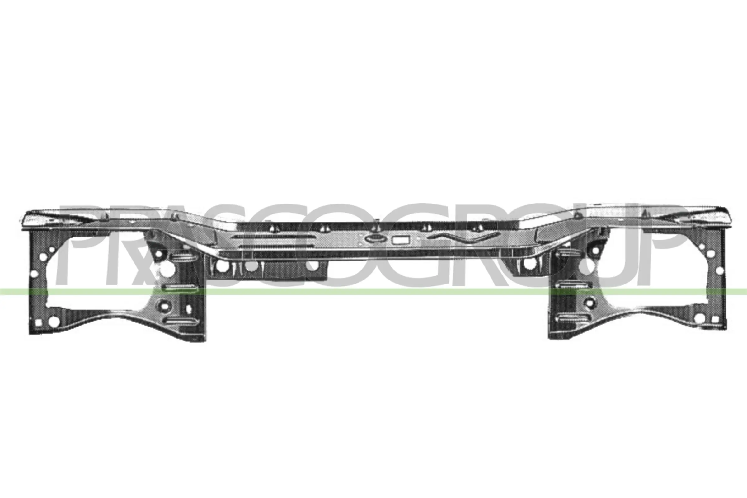 Soporte de radiador completo (panel de montaje para foco) Fiat Tipo  (1987-1996)