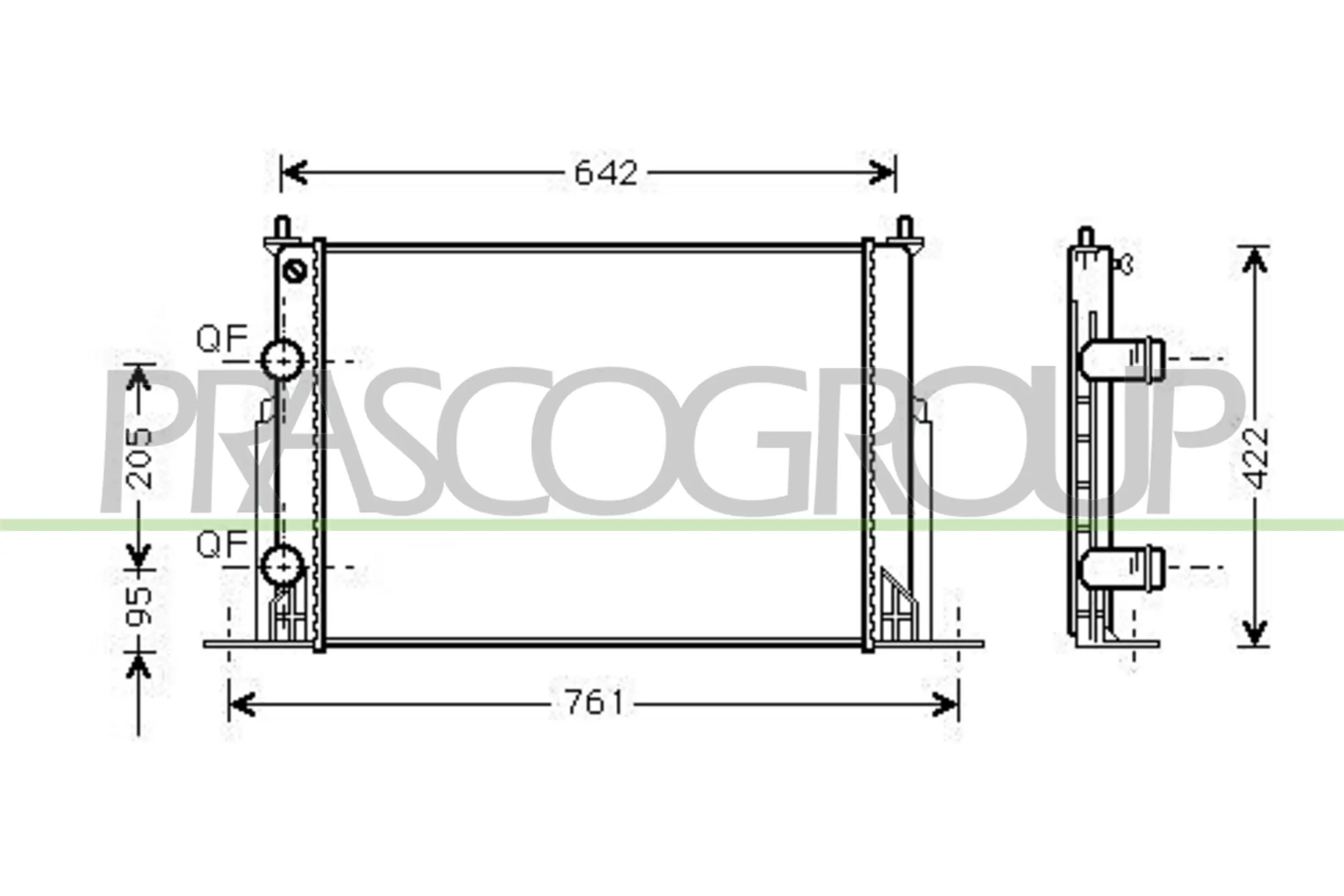 Refrigeración del motor para Fiat Stilo  192