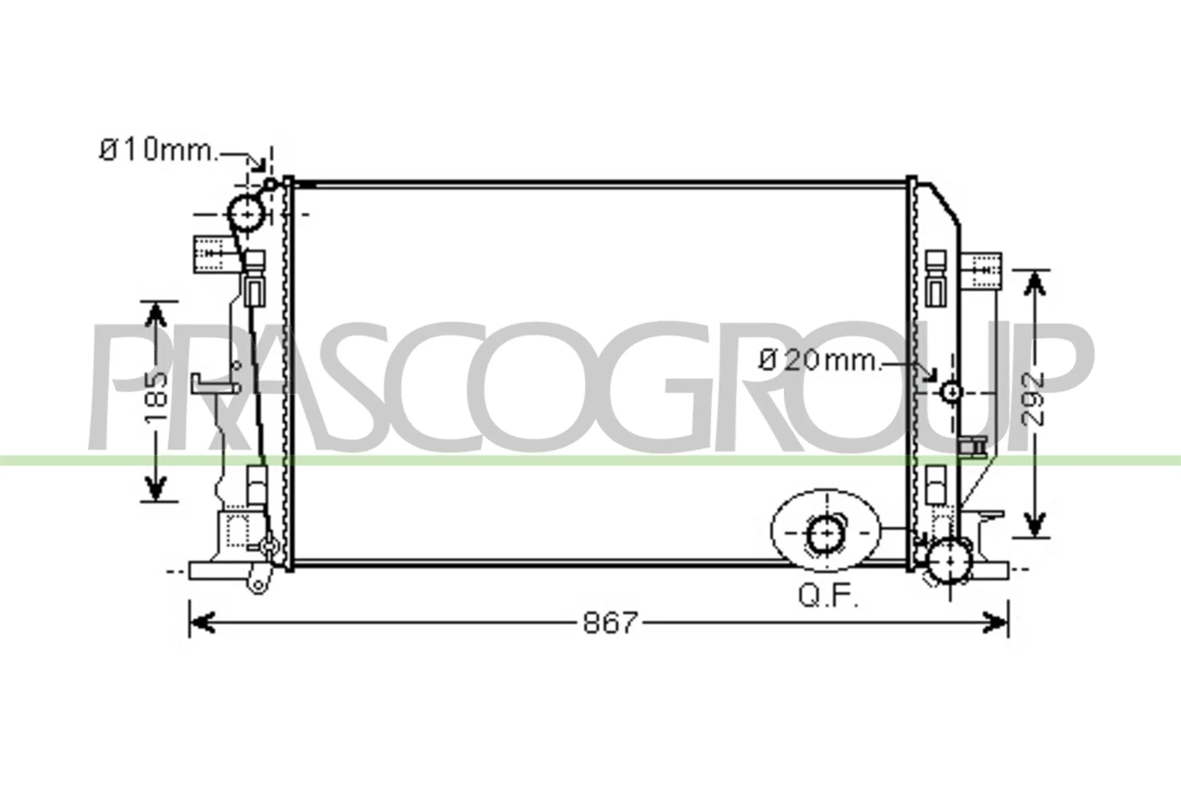 Comprar 5065085K Polcar Radiador de auto