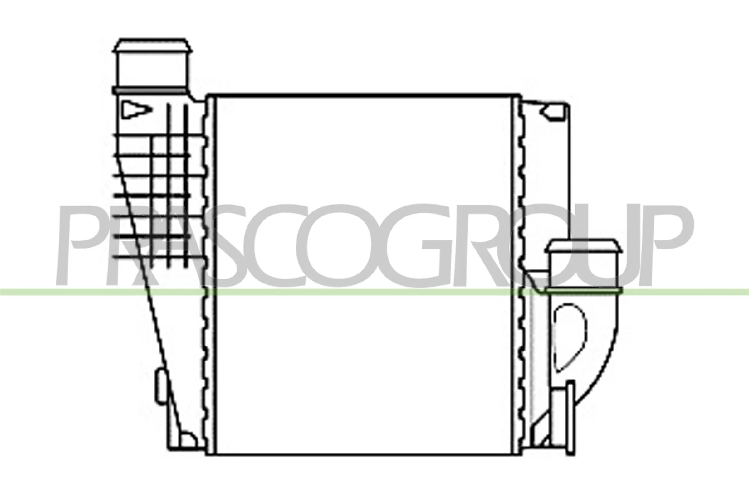 Comprar M821046A Jdeus Turbo intercooler