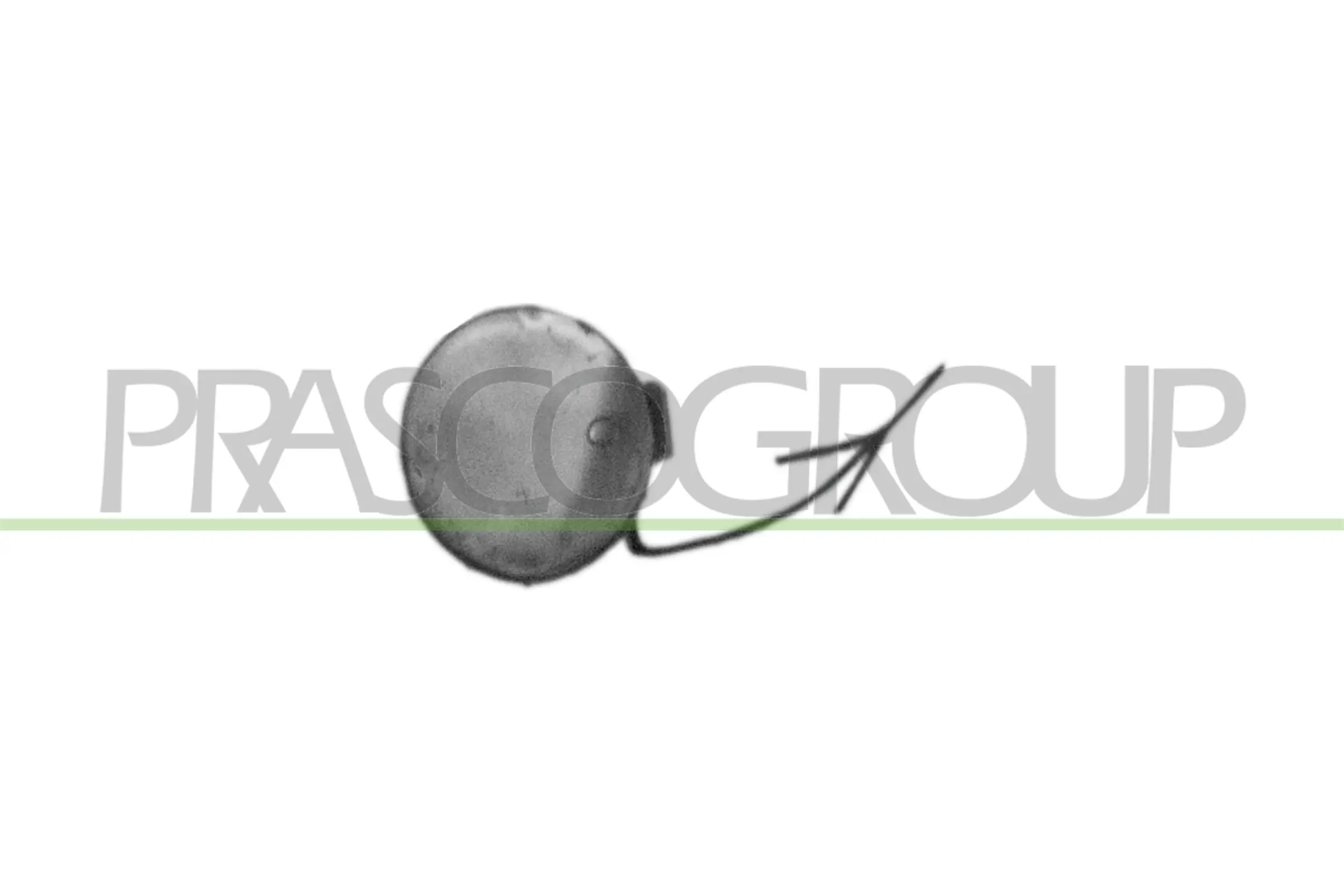 Cobertura de parachoques, enganche de remolque, delantera Opel Vectra (2002-2008)