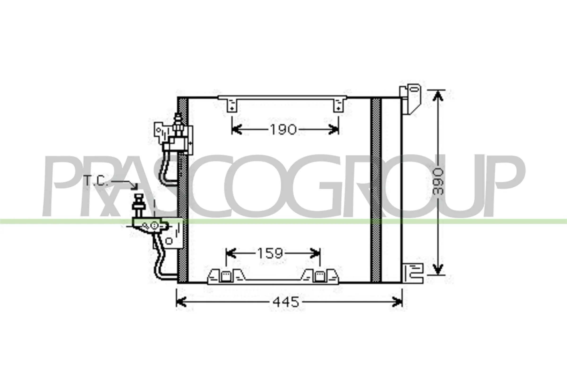 Aire acondicionado capacitor Opel Astra H hatchback (A04) (2004 - 2014) precio, desde 55,58 EUR
