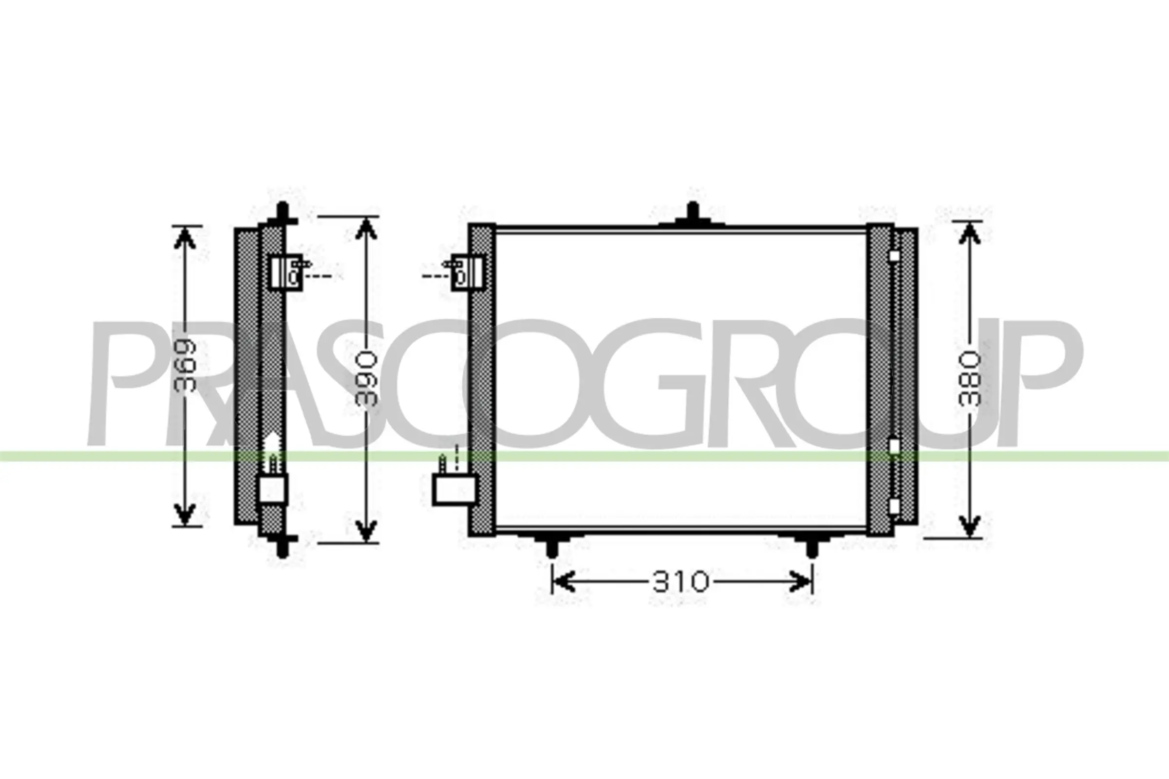 Aire acondicionado capacitor Citroen C4 Cactus SUV (2014 - 2026) precio, desde 50,91 EUR