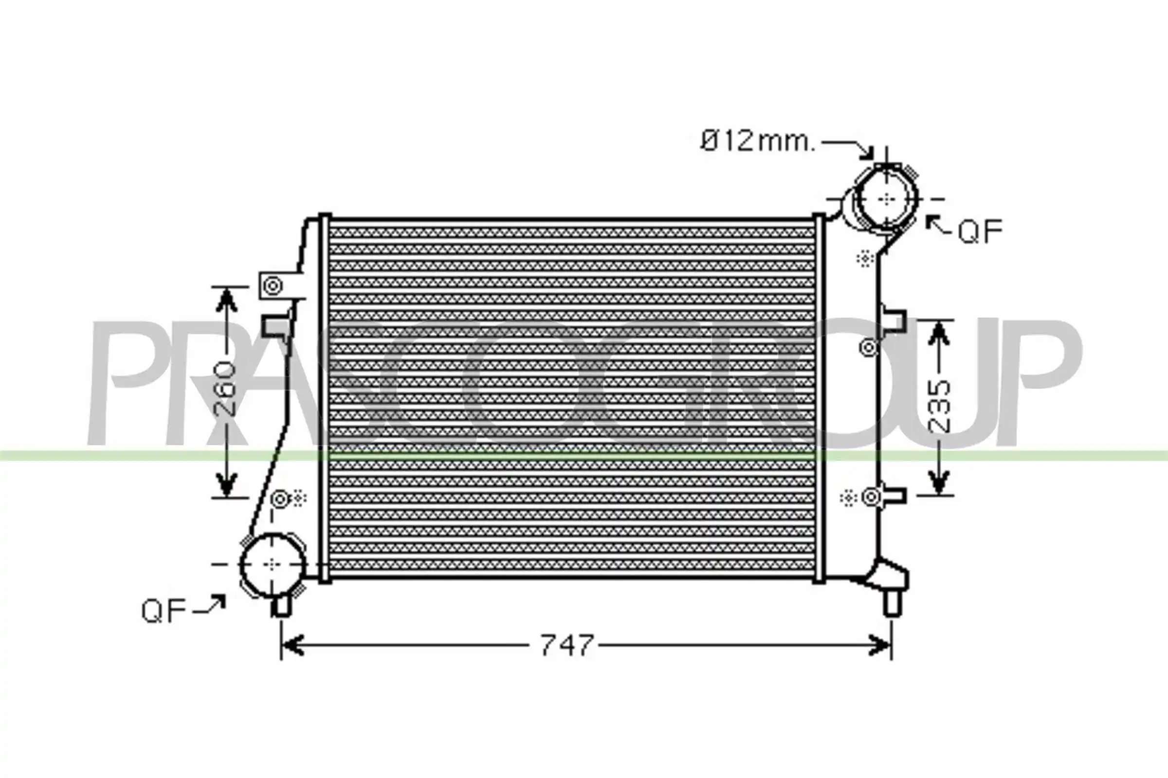 Radiador de aire de admisión Audi A3 Sportback hatchback (8PA) (2004 - 2015) precio, desde 104,21 EUR