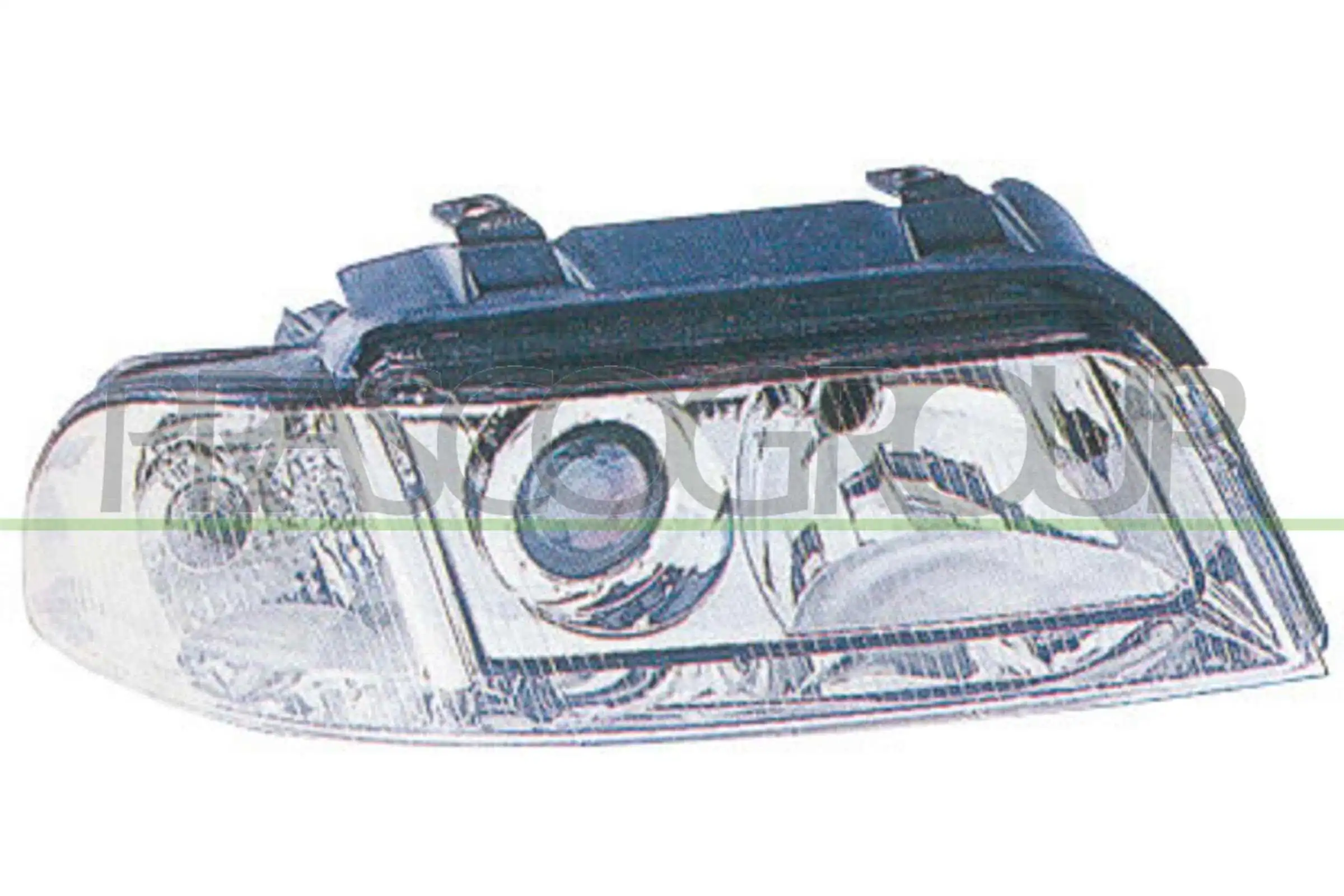Luz derecha para Audi A4 B5 8D2