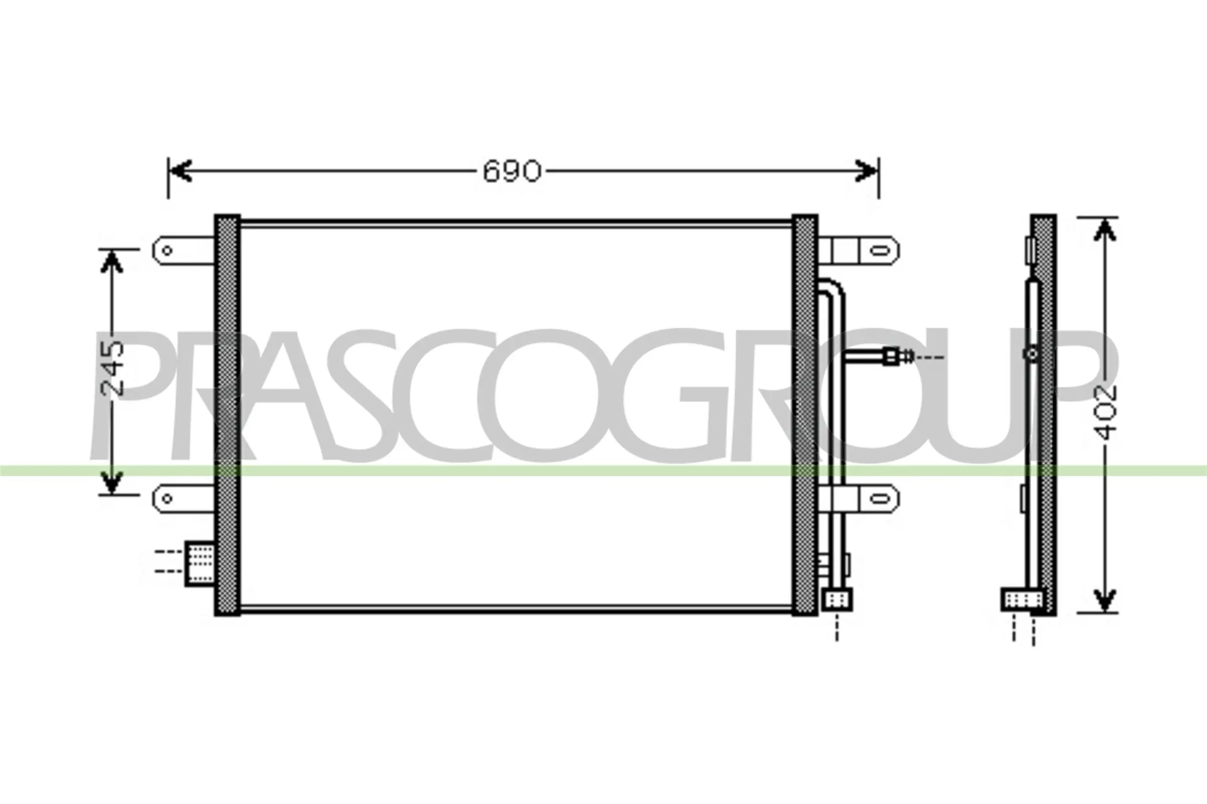 Comprar Condensador aire acondicionado Audi A4 B7 8EC