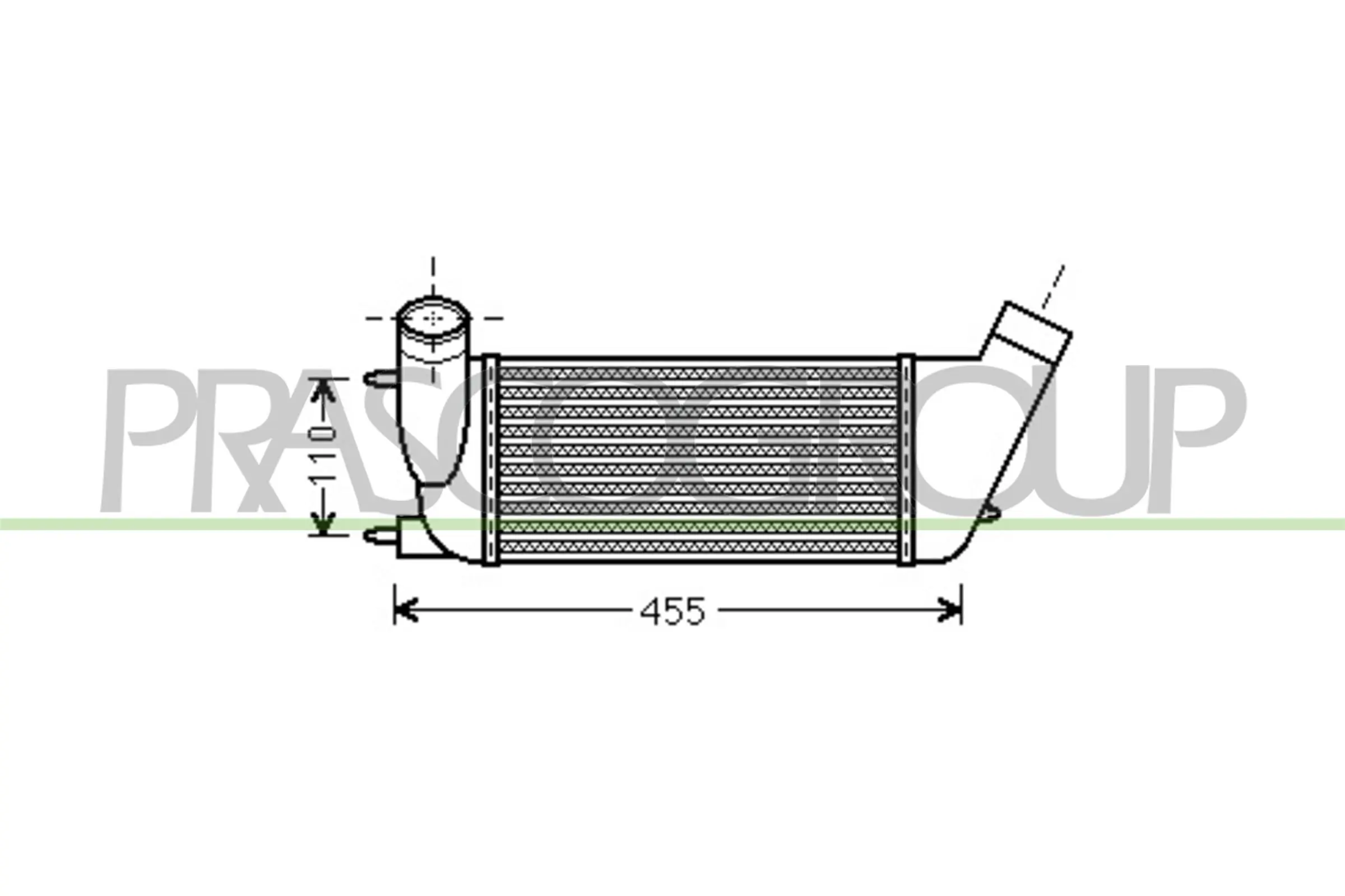 Intercooler 1440068680 Fiat/Alfa/Lancia