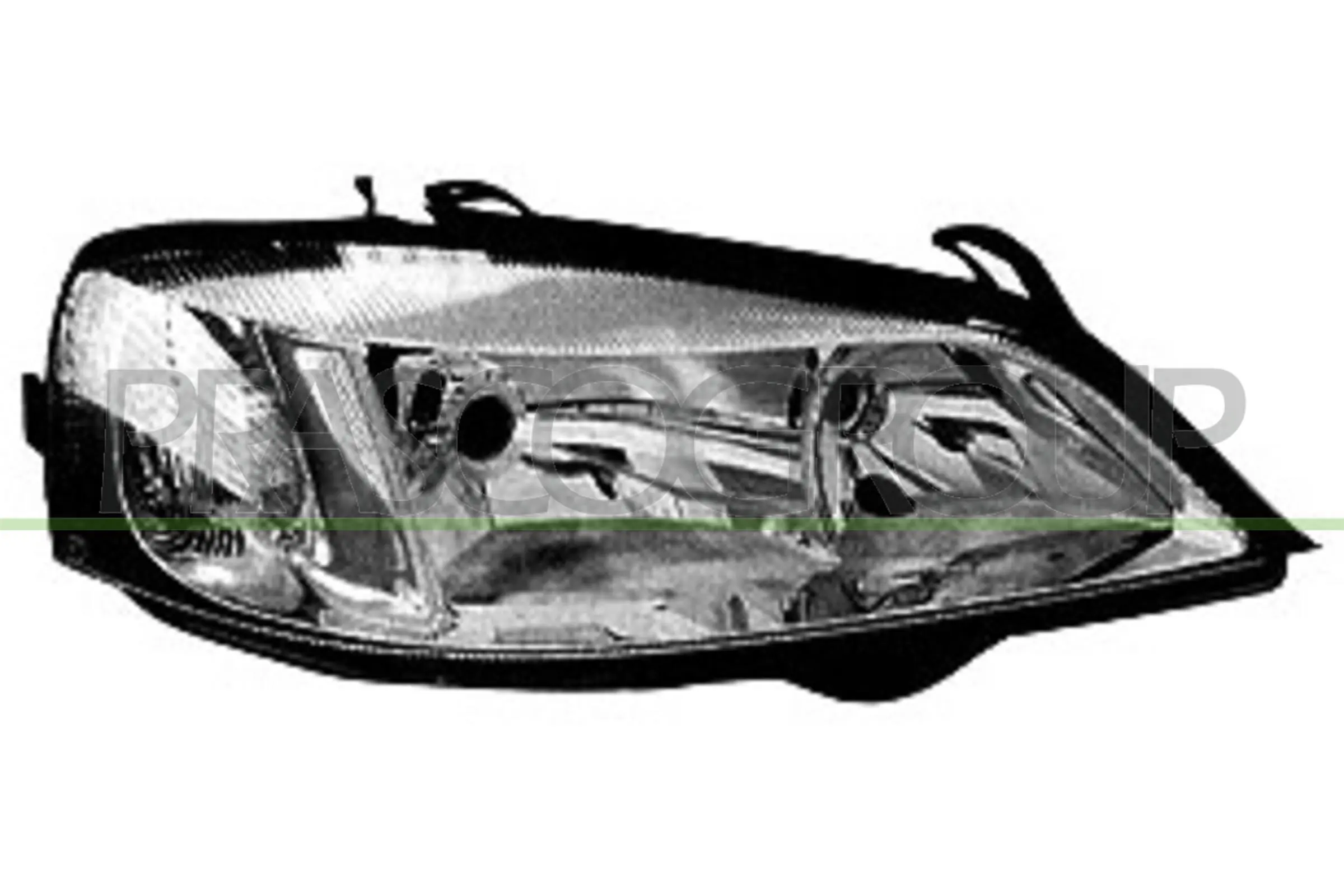 Luz derecha para Opel Astra G F67