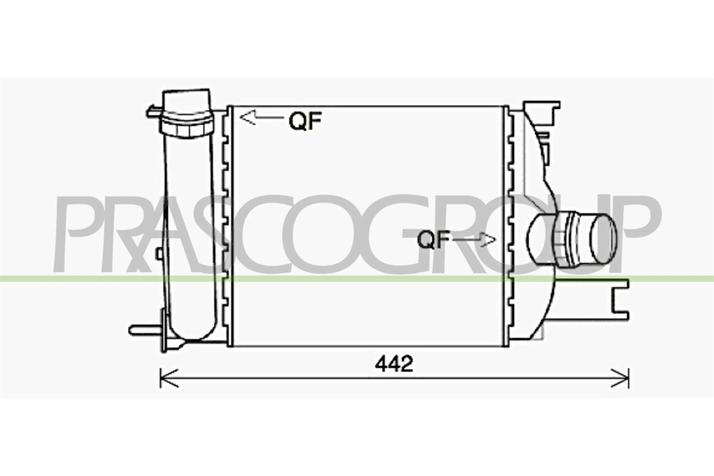 Comprar M823113A Jdeus Turbo intercooler