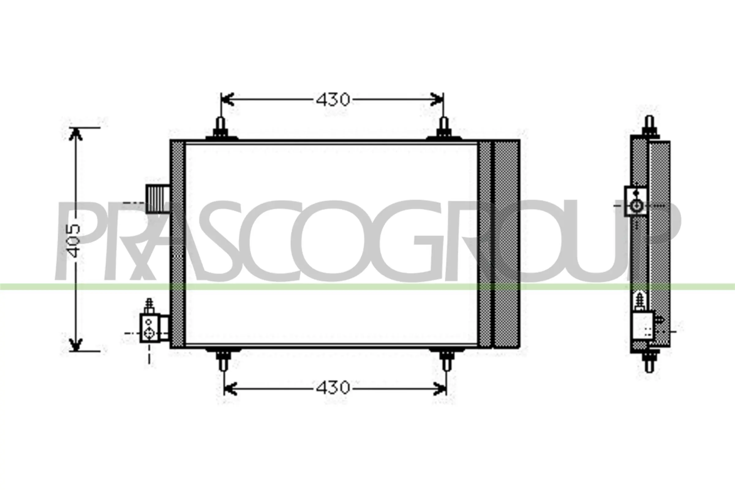 Aire acondicionado capacitor Peugeot Partner I monovolumen (5F) (1996 - 2008) precio, desde 61,94 EUR