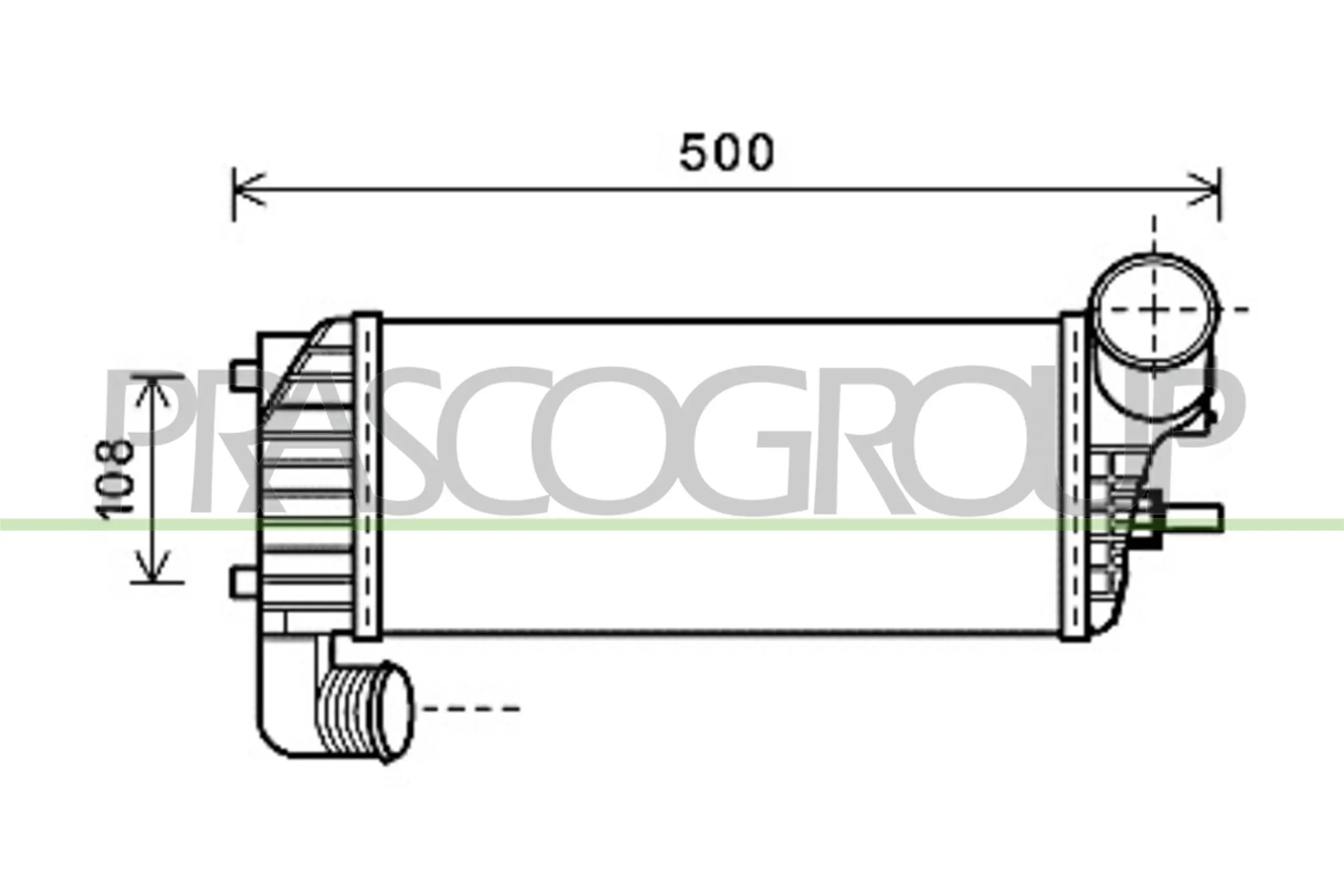 Comprar CI245000S Mahle Original Turbo intercooler