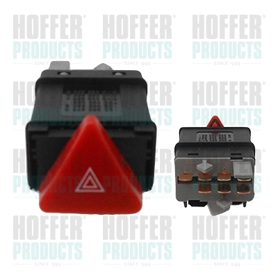 Boton de luz de emergencía para Volkswagen Transporter T4 70E, 70L, 70M, 7DE, 7DL, 7DM