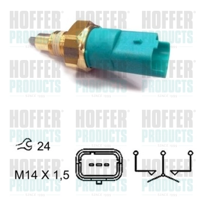 Interruptor de marcha atrás  para Nissan JUKE  (F15E)