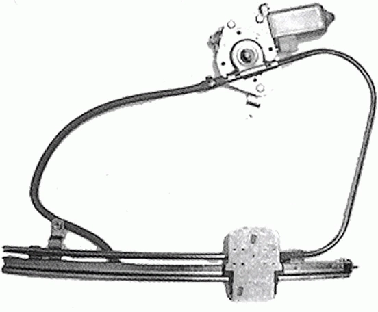 Mecanismo levanta, puerta delantera derecha Opel Corsa  (1982-1993)