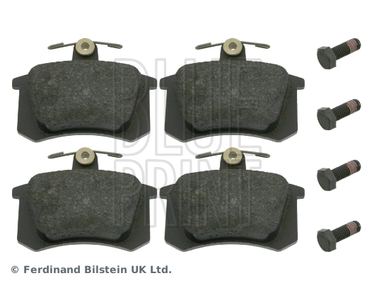 Pastillas traseras Audi 100 C2