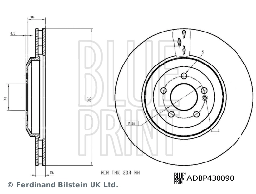 ADBP430090 Blue Print