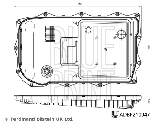 Cárter de aceite de la transmisión automática Blue Print ADBP210047 precio, desde 64,38 EUR