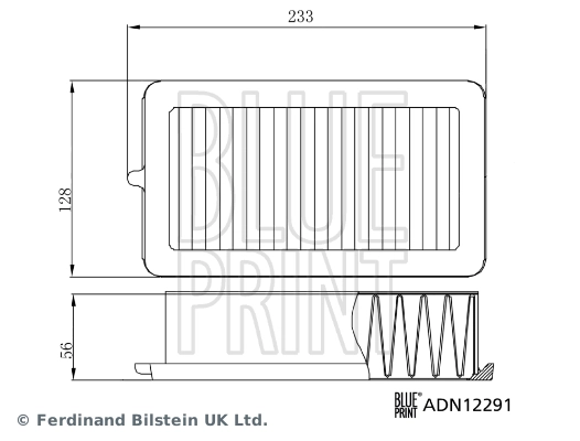 Filtro aire Mecafilter ELP9520