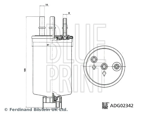 Comprar Filtro de combustible Jaguar X-type  CF1