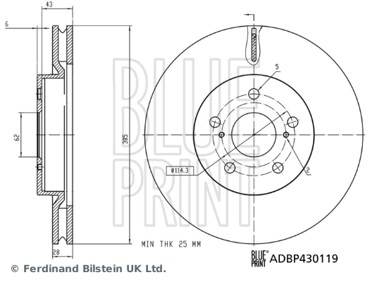 ADBP430119 Blue Print