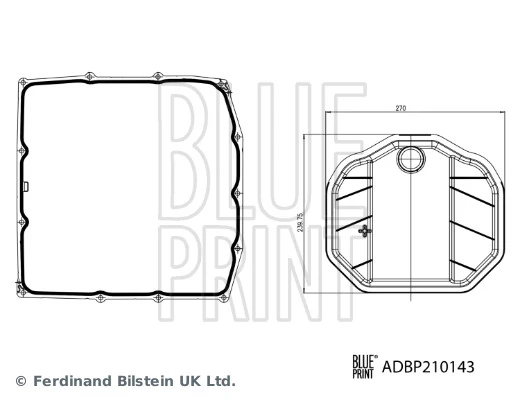 9A731718900 VAG Filtro hidráulico transmisión automática