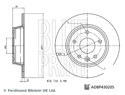 ADBP430205 Blue Print