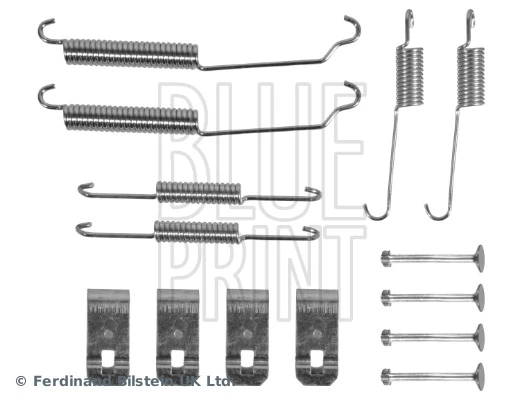 Kit de montaje de zapatas de freno traseras para Mazda 2 DE