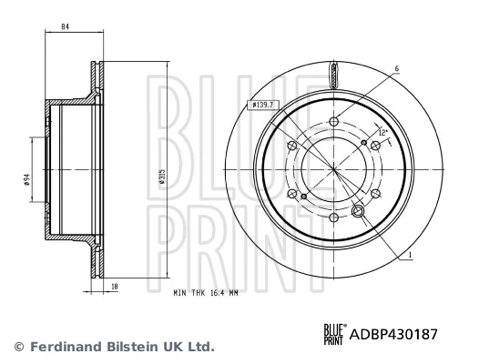 ADBP430187 Blue Print