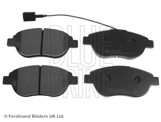 Pastillas de freno delanteras Citroen C4 I