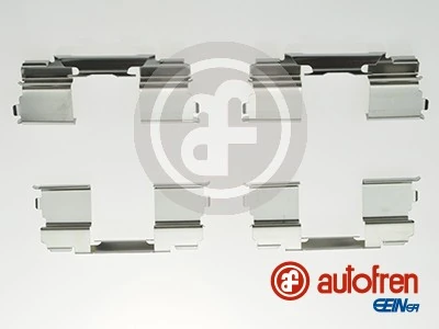 Juego de resortes de sujeción de pastillas de freno delanteras para Fiat Ducato 290