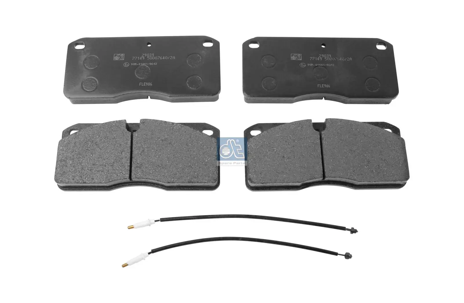 Pastillas de freno delanteras de disco DIESEL TECHNIC 294070